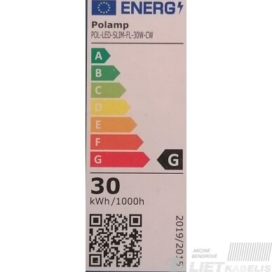 LED Prožektorius 30W, 2400lm, 3000-6000K, IP65, POLAMP 2 LED Prožektorius 30W, 2400lm, 3000-6000K, IP65, POLAMP 2