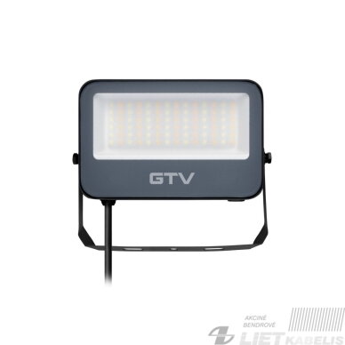 LED prožektorius DOVER  30W, 3600lm, 3000-6400K, CCT, pilkas, IP65, GTV