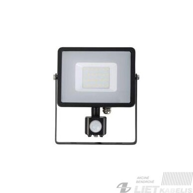 LED prožektorius su davikliu 30W, 4000K, 2400LM, IP65, V-TAC LED prožektorius su davikliu 30W, 4000K, 2400LM, IP65, V-TAC
