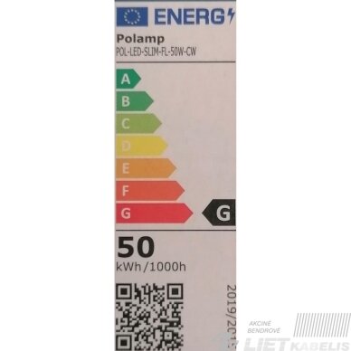 LED Prožektorius 50W, 4000lm, 3000-6000K, IP65, POLAMP 2 LED Prožektorius 50W, 4000lm, 3000-6000K, IP65, POLAMP 2