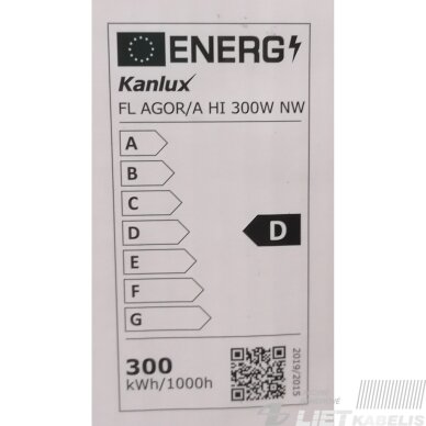 LED prožektorius FL AGOR/A 300W, 4000K, 45000lm, juodas IP65, KANLUX 4 LED prožektorius FL AGOR/A 300W, 4000K, 45000lm, juodas IP65, KANLUX 4