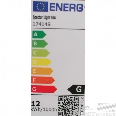 LED šviestuvas 12W, 4000K, 960Lm, virštinkinis apvalus baltas, IP54, SPECTOR Light 1 LED šviestuvas 12W, 4000K, 960Lm, virštinkinis apvalus baltas, IP54, SPECTOR Light 1