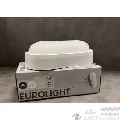 LED šviestuvas Riga 12W, 4000K IP65, Eurolight LED šviestuvas Riga 12W, 4000K IP65, Eurolight