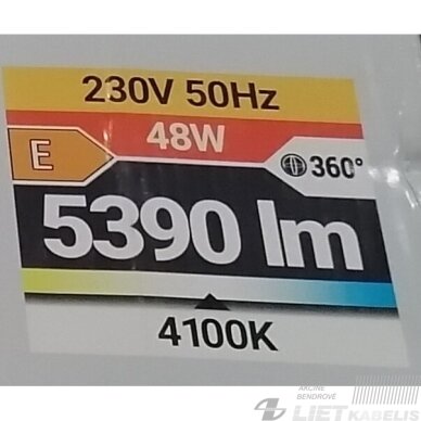 LED šviestuvas AURELIA 48W, 4000K, 6130Lm, IP44 apvalus su juodu žiedu, Struhm 4 LED šviestuvas AURELIA 48W, 4000K, 6130Lm, IP44 apvalus su juodu žiedu, Struhm 4