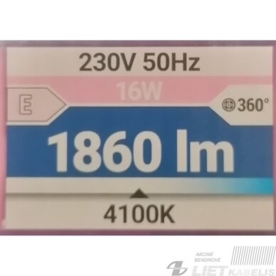 LED Šviestuvas DIANA 16W, 4000K, 1520lm, STRUHM 3 LED Šviestuvas DIANA 16W, 4000K, 1520lm, STRUHM 3