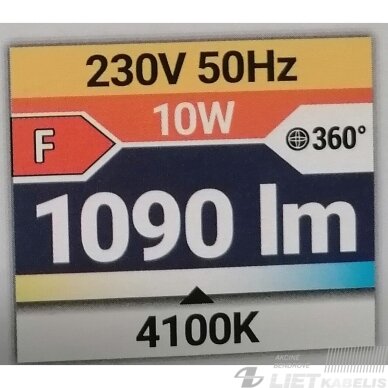 LED šviestuvas EMMA 10W, 4000K, 760lm, IP20, STUHM 1 LED šviestuvas EMMA 10W, 4000K, 760lm, IP20, STUHM 1