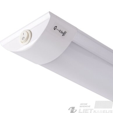 LED šviestuvas FLATER, 120W, 4000K, 2040m, su jungikliu, IP42, Struhm 1 LED šviestuvas FLATER, 120W, 4000K, 2040m, su jungikliu, IP42, Struhm 1