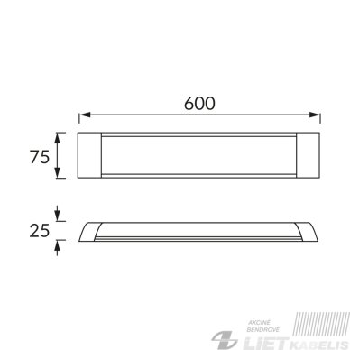 LED šviestuvas FLATER, 120W, 4000K, 2040m, su jungikliu, IP42, Struhm 2 LED šviestuvas FLATER, 120W, 4000K, 2040m, su jungikliu, IP42, Struhm 2