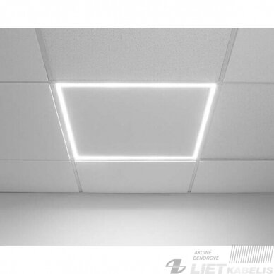 LED šviestuvas  Houston 40W, 4000K,  4000Lm,  595x595mm, Eurolight 2