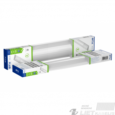 LED šviestuvas KELIO 36W, 4000K, 3600lm, IP44, 120cm, GTV 1