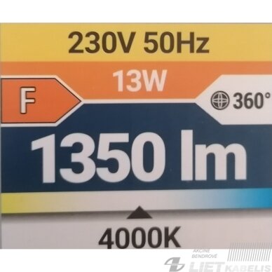 LED šviestuvas KLARA C 13W , 4000K, 1350lm, IP44, Struhm 5 LED šviestuvas KLARA C 13W , 4000K, 1350lm, IP44, Struhm 5