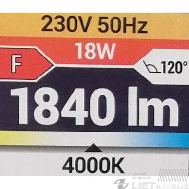 LED šviestuvas LOPEZ 18W, 4000K, 1840lm, su judesio davikliu, IP42, STRUHM 1 LED šviestuvas LOPEZ 18W, 4000K, 1840lm, su judesio davikliu, IP42, STRUHM 1
