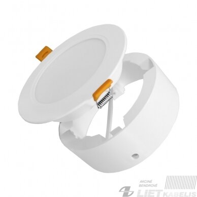 LED šviestuvas MALAGA 18W 3000-6500K, 1600lm, IP20, apvalus universalus, Eurolight