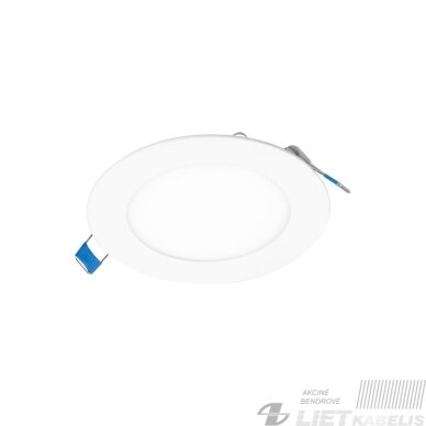LED šviestuvas  ORIS 6W, 3000-6500K, 500lm, CCT, IP44, GTV