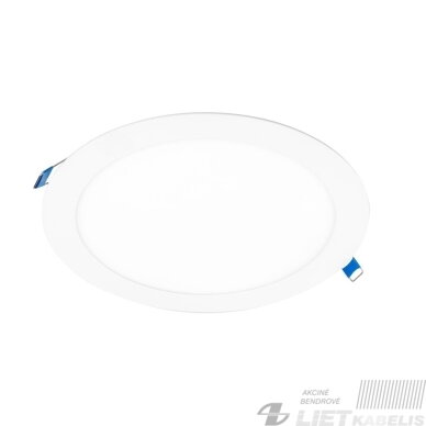 LED šviestuvas ORIS PLIUS  12W, 300-65000K, 1000lm, CCT, IP44, GTV
