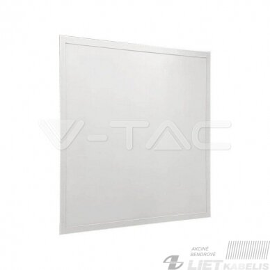 LED šviestuvas panelė 36W, 4000K, 4320 lm, 595x595mm, V-TAC LED šviestuvas panelė 36W, 4000K, 4320 lm, 595x595mm, V-TAC