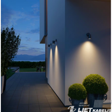 LED šviestuvas SPOT ONE S 6,7W, 3000K, 620lm su judesio davikliu, antracitas, IP44, STEINEL 1 LED šviestuvas SPOT ONE S 6,7W, 3000K, 620lm su judesio davikliu, antracitas, IP44, STEINEL 1