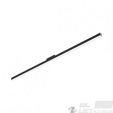 Magnetinės apšvietimo sistemos LED šviestuvas L20/FGDB-1200, 36W, 3000K , juodas, SPRING