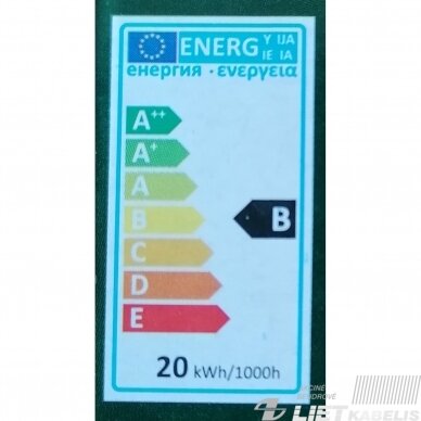Lempa halogeninė 20W, MR16, 230V, G5,3, Bellight 1