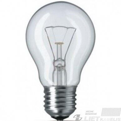 Lempa kaitrinė 100W, E27, Iskra Lempa kaitrinė 100W, E27, Iskra