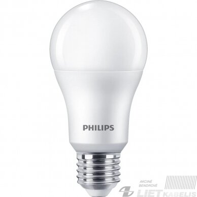 LED lempa 8W, E27, 4000K, 806lm, PHILIPS LED lempa 8W, E27, 4000K, 806lm, PHILIPS