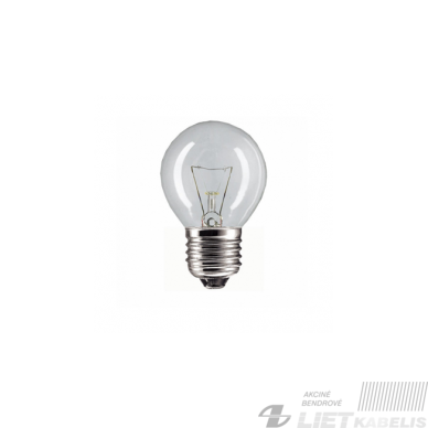 Lempa kaitrinė 40W, E27, burbuliukas Lempa kaitrinė 40W, E27, burbuliukas