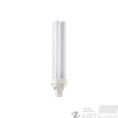 Lempa kompaktinė PL-C, 13W/840, 4P, G24, Philips Lempa kompaktinė PL-C, 13W/840, 4P, G24, Philips