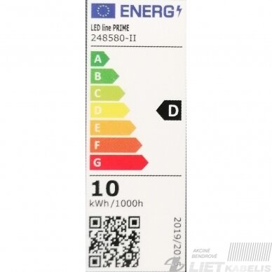 Lempa LED 10W, GU10, 1400lm, 2700K, keramikinė, LEDline 1 Lempa LED 10W, GU10, 1400lm, 2700K, keramikinė, LEDline 1