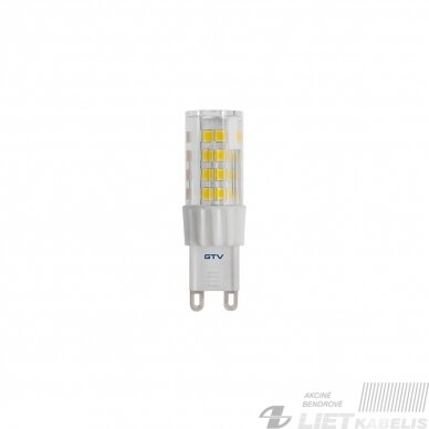 Lempa LED 5W, G9, 4000K, 400lm, GTV Lempa LED 5W, G9, 4000K, 400lm, GTV