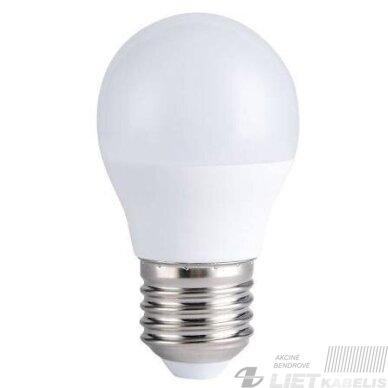 Lempa LED 6W, 3000K, 580lm,  E27, NORDUS