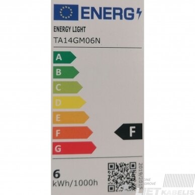 Lempa LED 6W, E14, 4000K, 510 lm, Energy Light 1