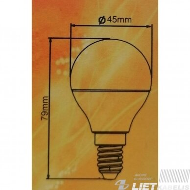 Lempa LED 6W, E14, 4000K, 510 lm, Energy Light 2
