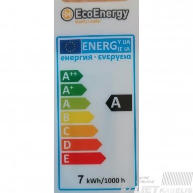 Lempa LED 7W, E27, 3000K, 590lm, A60, EcoEnergy 1 Lempa LED 7W, E27, 3000K, 590lm, A60, EcoEnergy 1