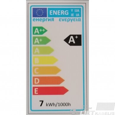 Lempa LED 7W, MR16, 595lm, 2700K, keramikinė, LEDline 1 Lempa LED 7W, MR16, 595lm, 2700K, keramikinė, LEDline 1