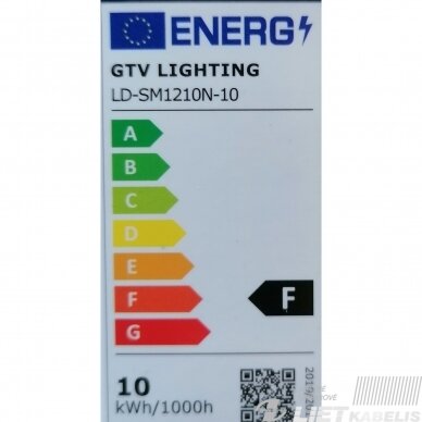 Lempa LED 9,1W, GU10, 4000K, 230V, GTV 2
