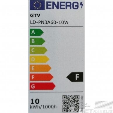 Lempa LED 9,5W, E27, 4000K, 900lm, GTV 1