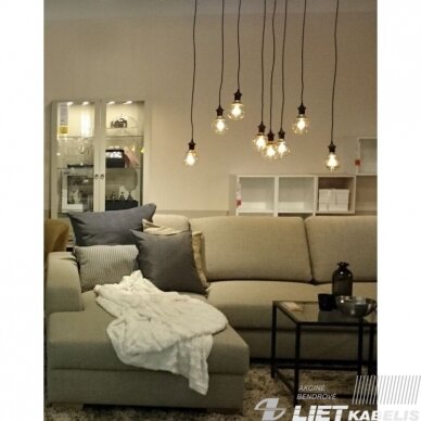 Lempa LED filamentinė dimeriuojama 8W, E27, 2700K, 968lm, LEDline 3 Lempa LED filamentinė dimeriuojama 8W, E27, 2700K, 968lm, LEDline 3