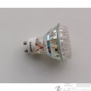 Lempa LED 48 Power Chip 2,8W, GU10, ActiveJet Lempa LED 48 Power Chip 2,8W, GU10, ActiveJet