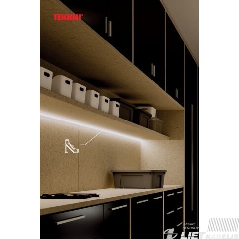 LED profilio komplektas BARDE kampinis, juodas, anoduotas, matinis dangtelis 2.02 m 5 LED profilio komplektas BARDE kampinis, juodas, anoduotas, matinis dangtelis 2.02 m 5