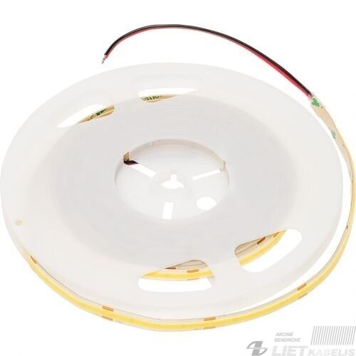 LED juosta 11W/m, 24V, 1050Lm, 4000K, COB, IP65, Lemlux