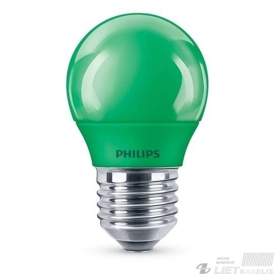 Lempa kaitrinė A60 15W E27 (žalia), Philips
