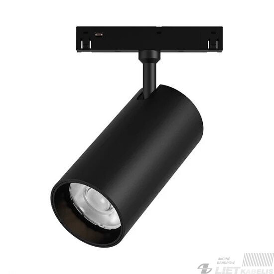 Magnetinės apšvietimo sistemos LED šviestuvas L20/GD-7, 7W, 3000K, magnetinis, SPRING