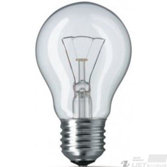 Lempa kaitrinė 100W, E27, Iskra Lempa kaitrinė 100W, E27, Iskra
