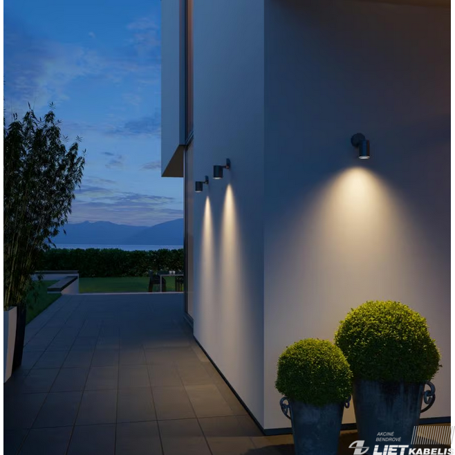 LED šviestuvas SPOT ONE S 6,7W, 3000K, 620lm su judesio davikliu, antracitas, IP44, STEINEL 1 LED šviestuvas SPOT ONE S 6,7W, 3000K, 620lm su judesio davikliu, antracitas, IP44, STEINEL 1