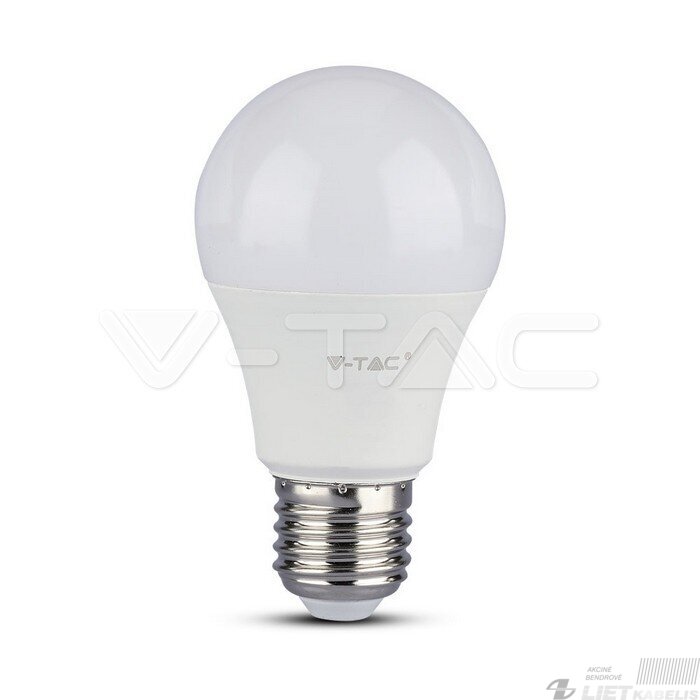 LED lempa 8,5W, E27, 4000K, 806Lm, V-TAC LED lempa 8,5W, E27, 4000K, 806Lm, V-TAC