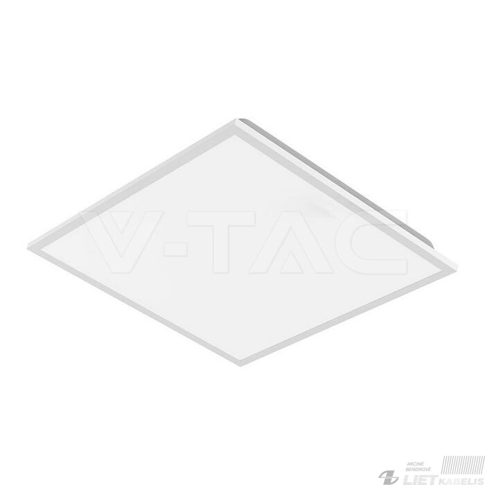 LED panelė 40W, 4800lm, 4000K, 600x600mm, V-tac LED panelė 40W, 4800lm, 4000K, 600x600mm, V-tac