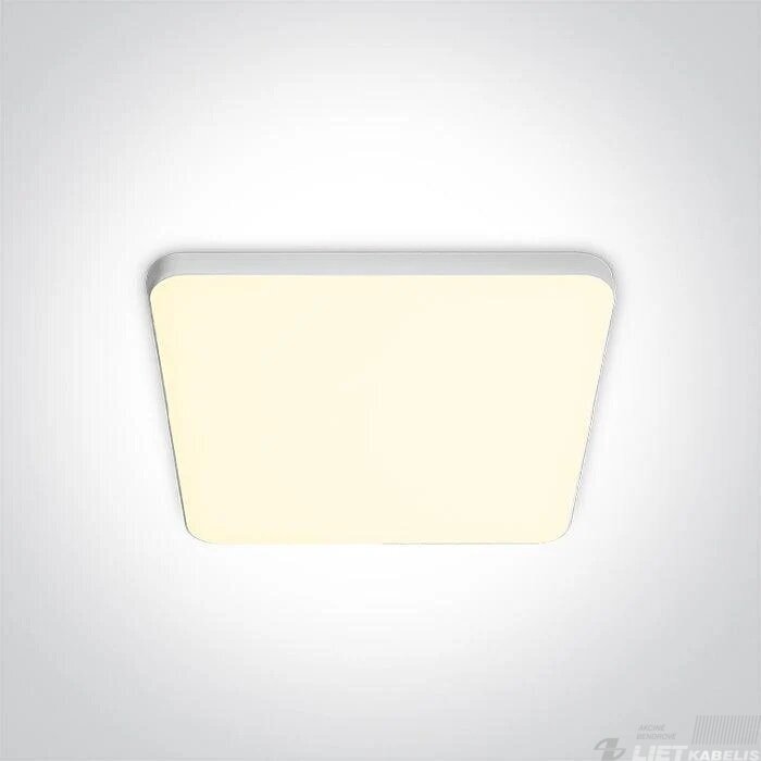 LED šviestuvas 14W, 3000K, 1610Lm, įleidžiamas, kvadratinis, One Light