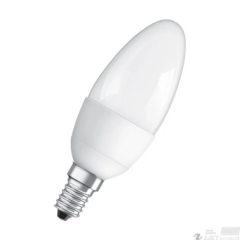 Lempa kompaktinė 6W, E14, Slim-line Lempa kompaktinė 6W, E14, Slim-line