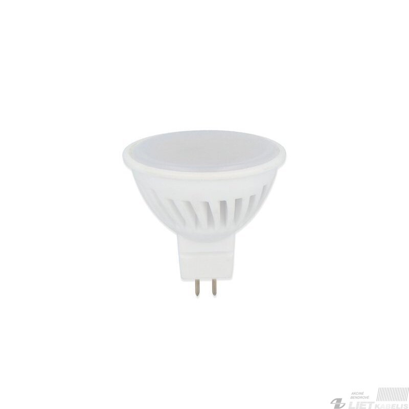 Lempa LED 7W, MR16, 595lm, 2700K, keramikinė, LEDline