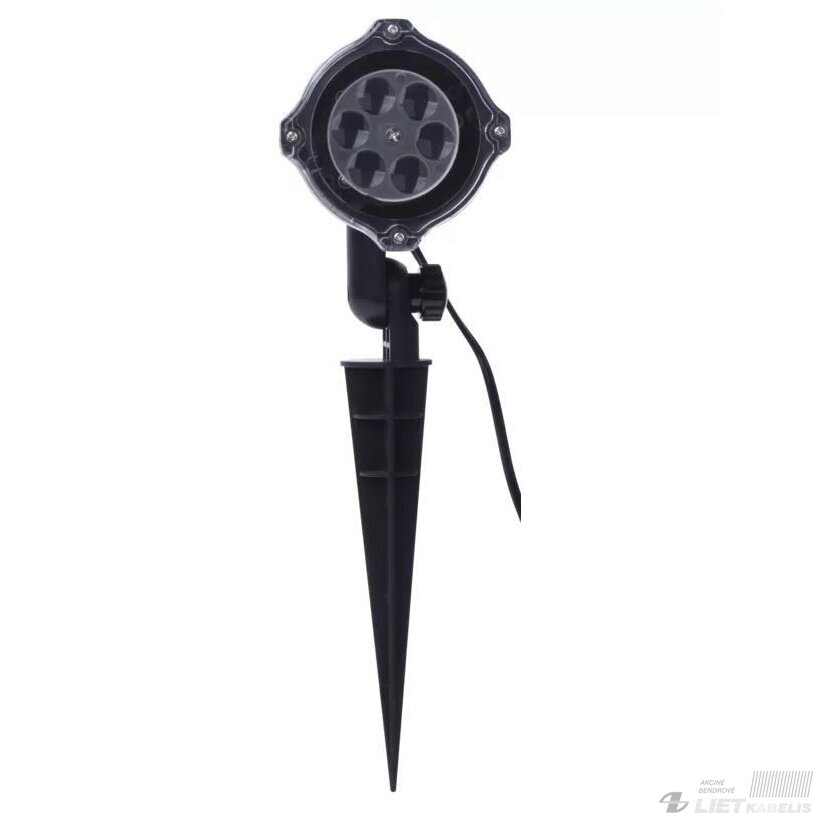 LED projekcinis lauko lazeris, ZY1936 IP44, balta 1 LED projekcinis lauko lazeris, ZY1936 IP44, balta 1